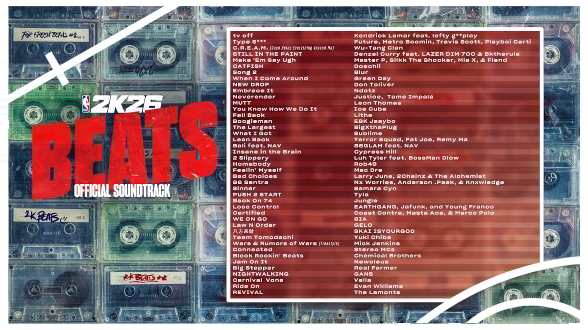 NBA 2K26 Soundtrack Newsroom Header