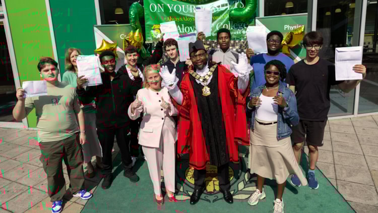 Islington students celebrate success in their A Level, vocational and technical courses on results day