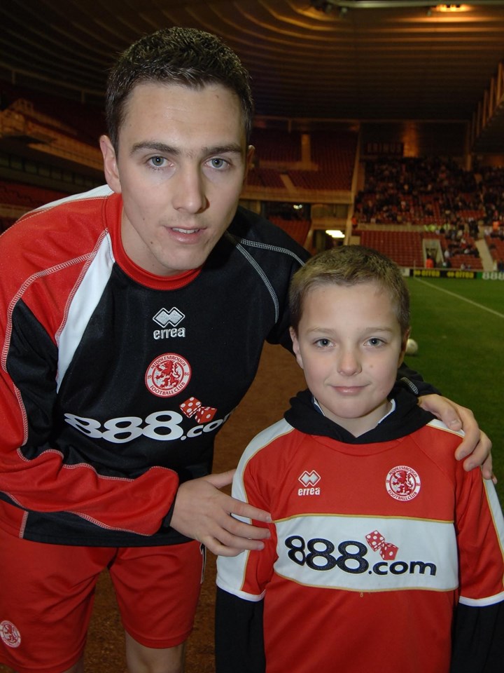 No Messin'! at Middlesbrough FC: Kieran Nugent meets Stewart Downing
