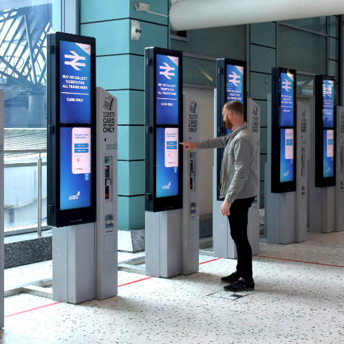 Ticket vending machines (TVMs)