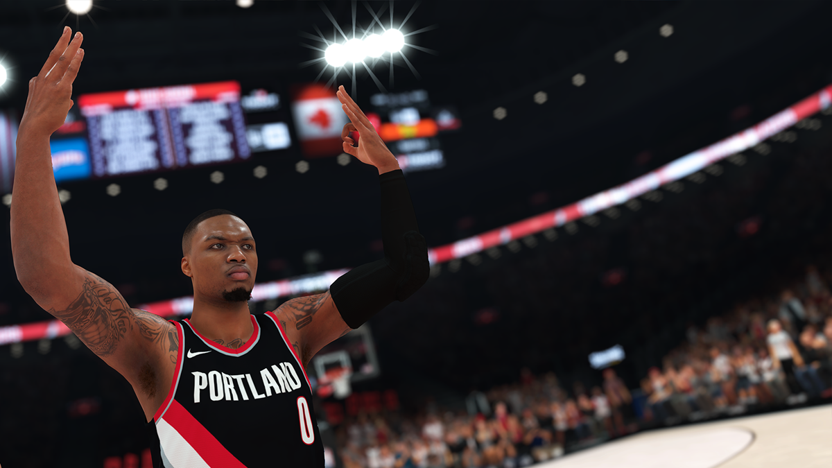 NBA2K19 Damian Lillard