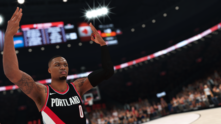 NBA2K19 Damian Lillard