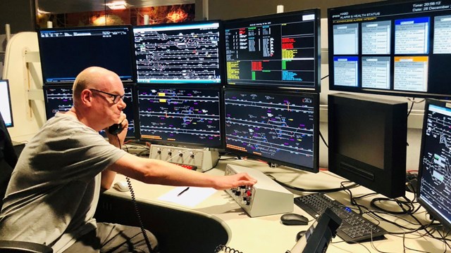 Signaller, West of Scotland Signalling Centre