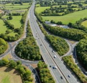 M5 Junction 26 (Somerset Council aerial): M5 Junction 26 (Somerset Council aerial)
