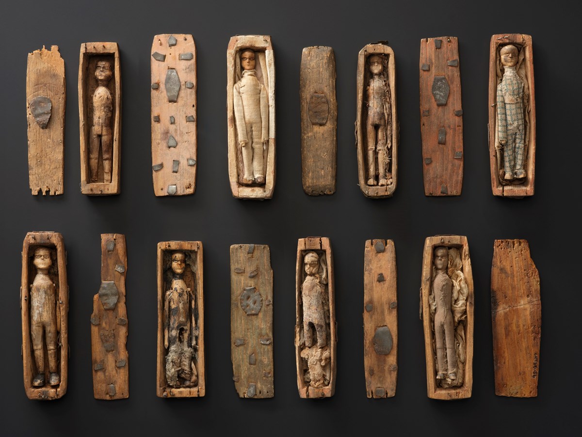 Arthur's Seat Coffins. Copyright National Museums Scotland (2)