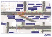 Kings Cross safety improvements map: Kings Cross safety improvements map