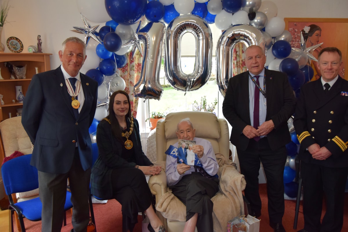 Hugh Cook 100th Birthday