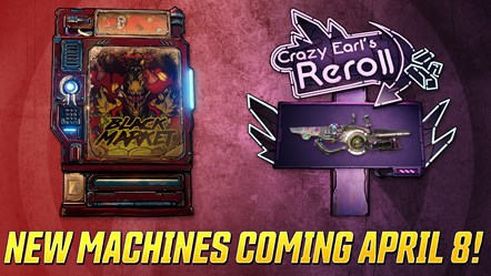 BL3 Reroll and Black Market Machines