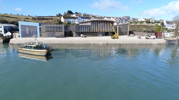 Success for Global innovation project in the heart of Appledore with award of £15.6 million in Government Funding: Middle Dock Site Envisaged Frontage from Estuary copy