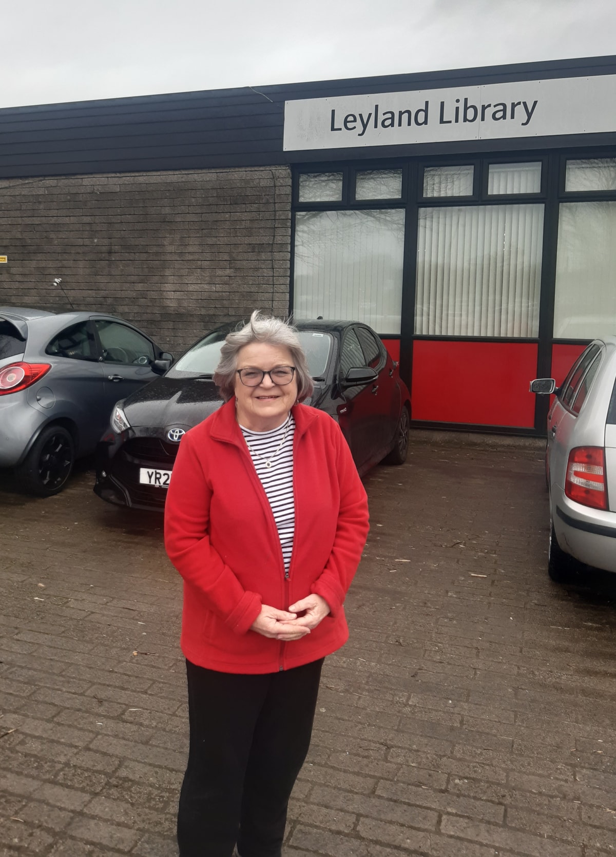 Elaine Stringfellow, Chair of the Friends of Leyland library group