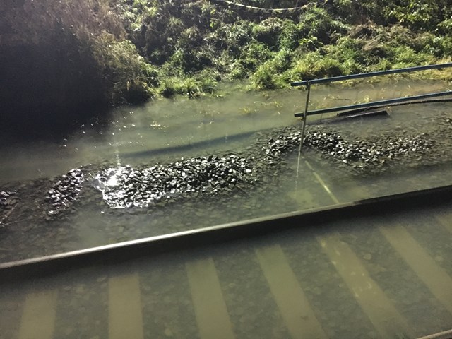Network Rail provides funding for bus services in Hele during flood resilience road closure: Flooding at Cowley and Hele