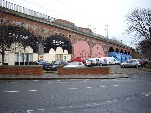 Leeds Church Walk arches - Before redevelopment