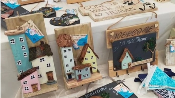 Celebrate local artistry: Summer Craft Fair at Llys-y-fran: Beachcomb Creations-2