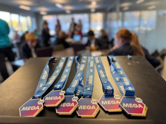 Lanyards at the Lancaster and Morecambe MEGA Hub