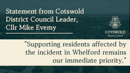Statement from council leader