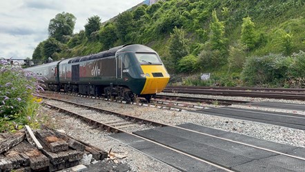 Network Rail paint rails white during heatwave