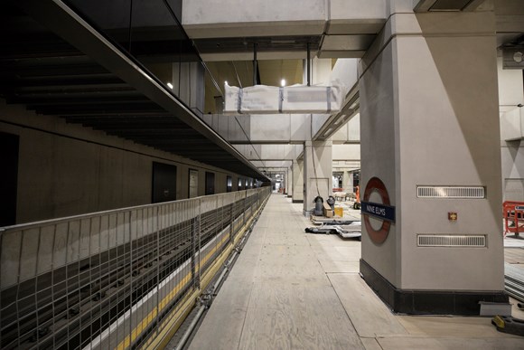 TfL Press Release - Kennington becomes a Zone 1/2 station on 16 May as completion of Northern Line Extension approaches: TfL Image - NLE Nine Elms www.johnzammit.co.uk Absolute Photography Ltd