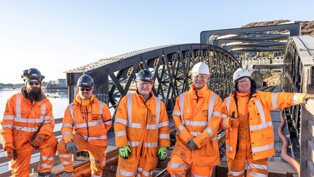 Barmouth Viaduct repairs, team members: Barmouth Viaduct repairs, team members