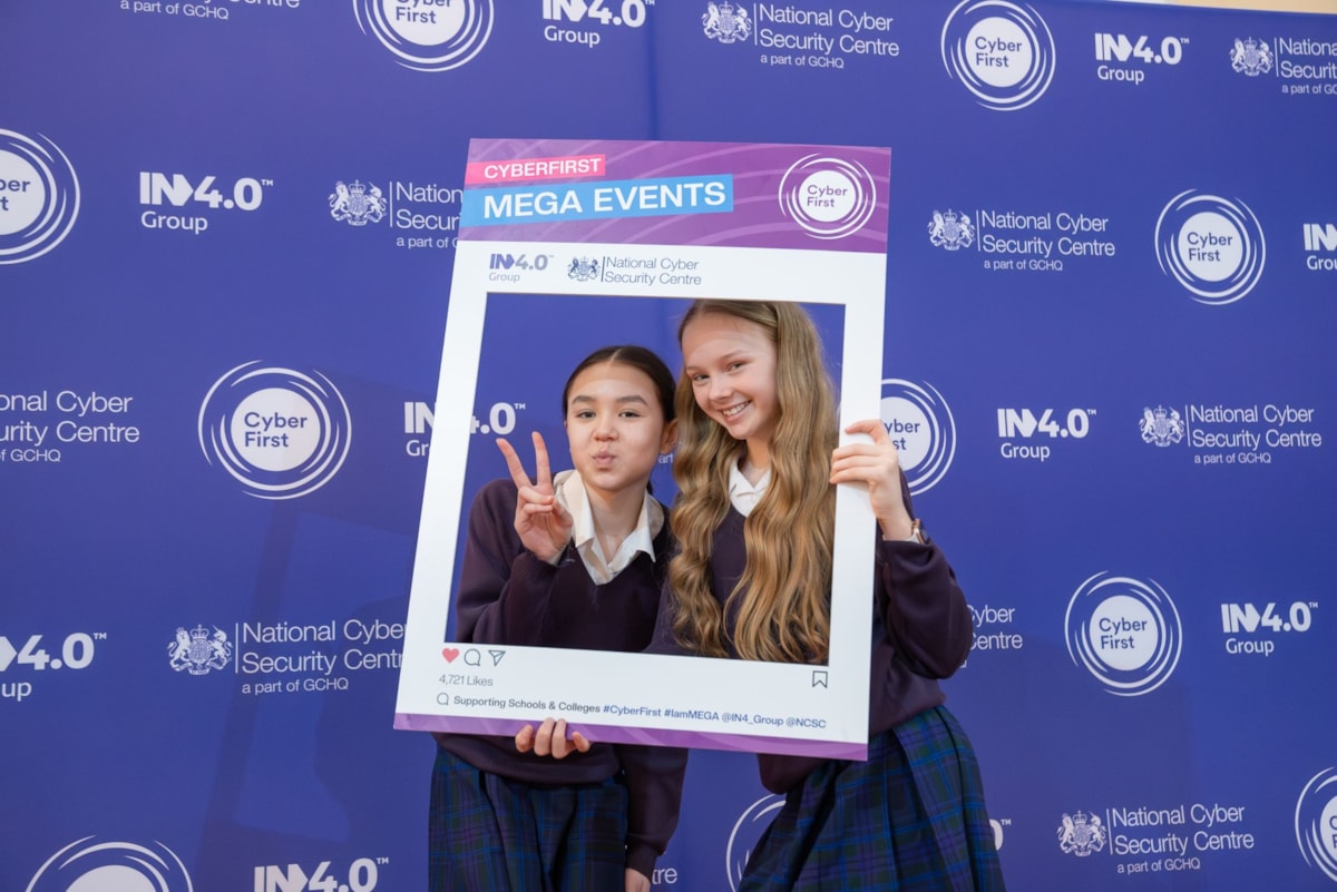 Lancashire school children at a Cyber Discovery Day at Chorley Town Hall, led by IN4 Group, as part of the Cyber Festival Education Week in February 2025