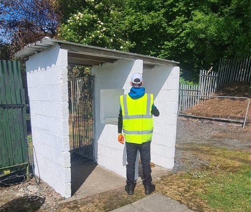 Community Payback teams help local football clubs reach their goals