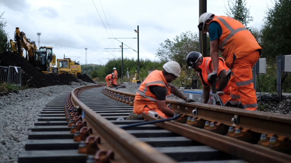 £7m rail investment between Newcastle and Scotland begins this weekend: Track upgrades - general cropped