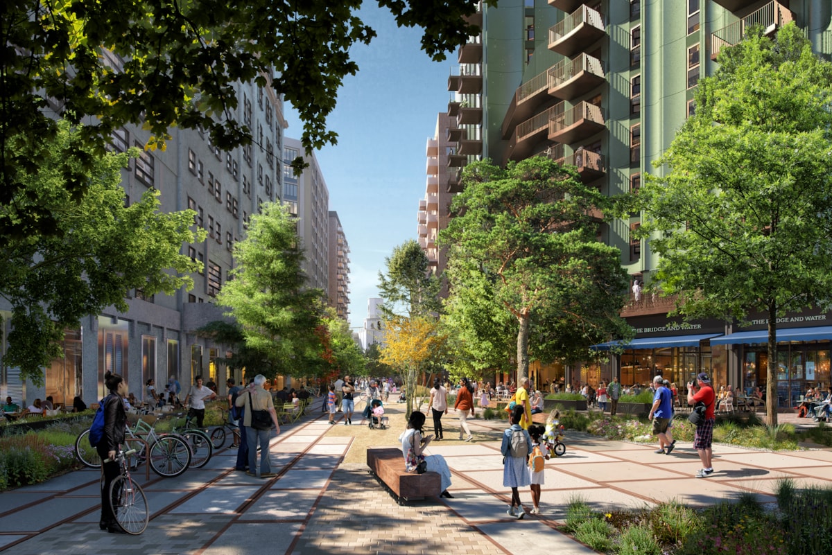 Silvertown CGI. Credit - Lendlease