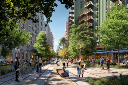 Silvertown CGI. Credit - Lendlease