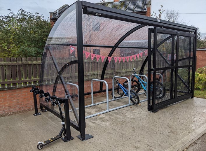 ArmleyParkPrimarySchoolBicycleStorage