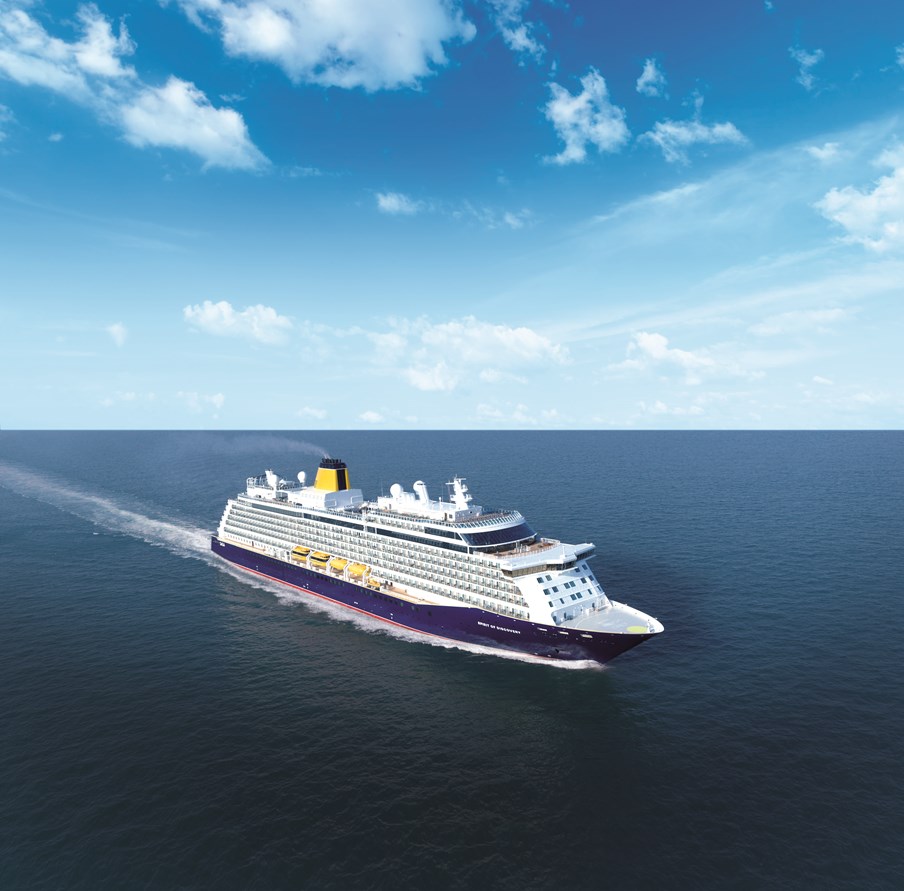 Saga Cruises’ ship ‘Spirit of Discovery’ in countdown to launch its first round Britain cruise: Saga Cruises - Spirit of Discovery external image (square)