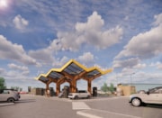 Hatton Cross Charging Hub CGI: Hatton Cross Charging Hub CGI