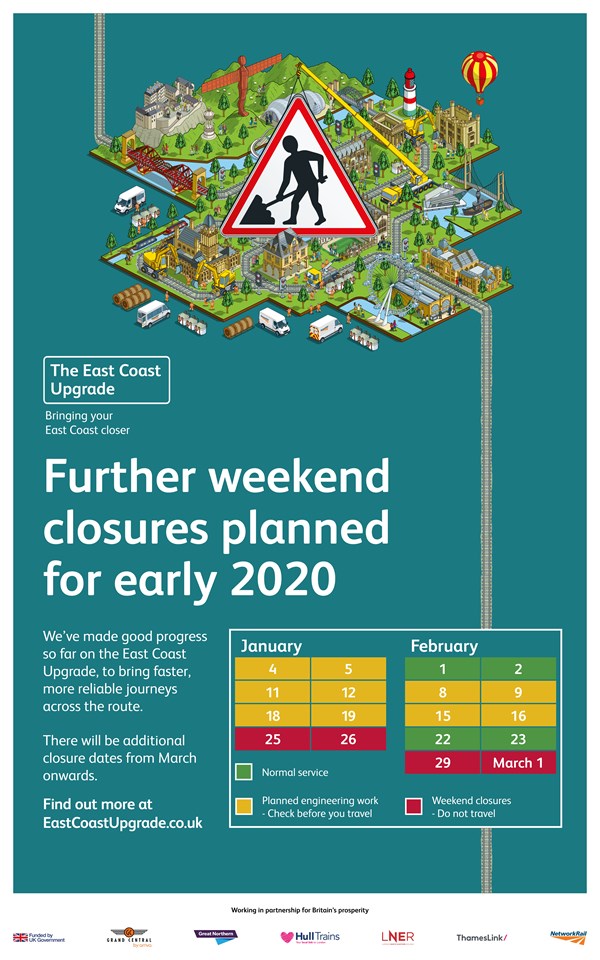 Passengers reminded of changes to services to and from King’s Cross station this weekend: Passengers reminded of changes to services to and from King’s Cross station this weekend - northern end-2