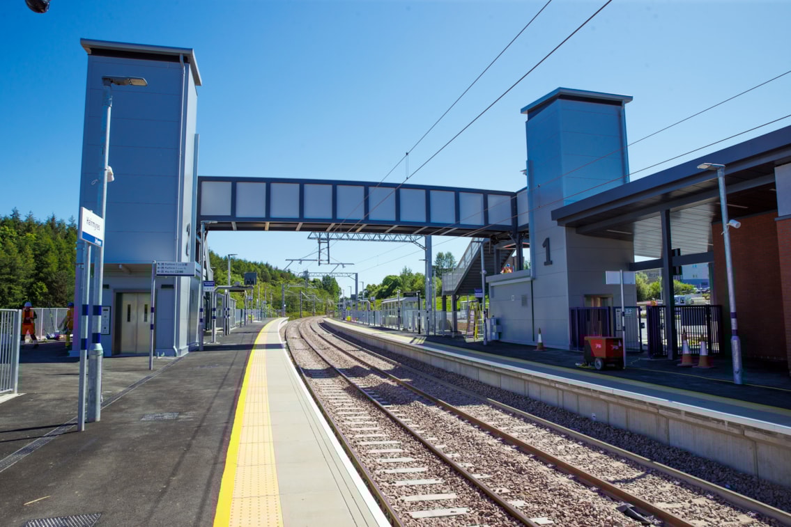 Hairmyres train station opening - May 2025 - 2