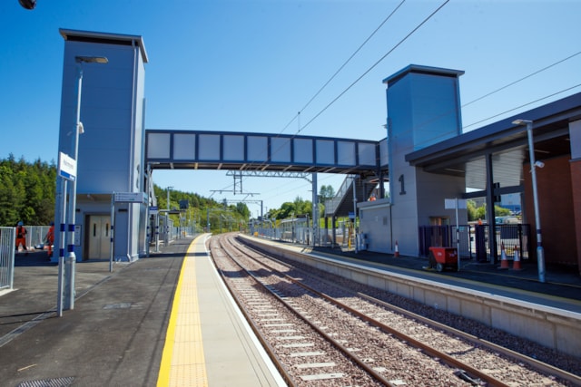 Hairmyres train station opening - May 2025 - 2: Hairmyres train station opening - May 2025 - 2