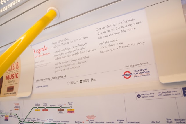 Poems on the Underground - Legends