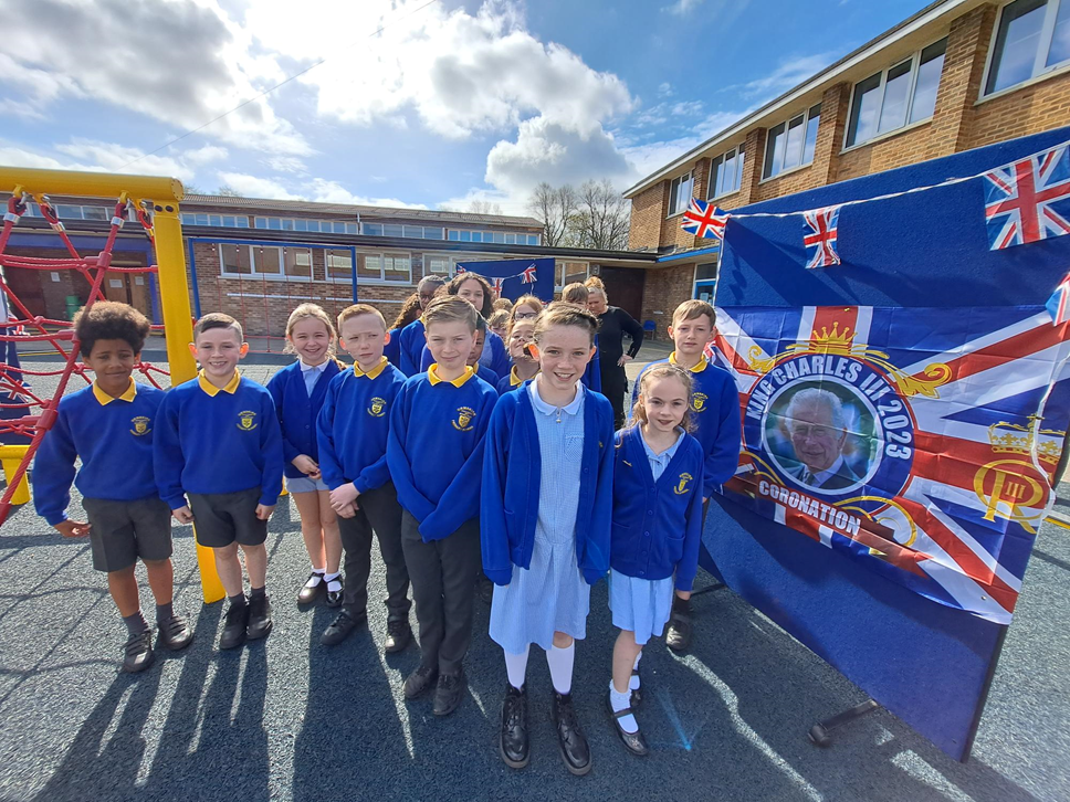 Children at Ormskirk Church of England Primary School 