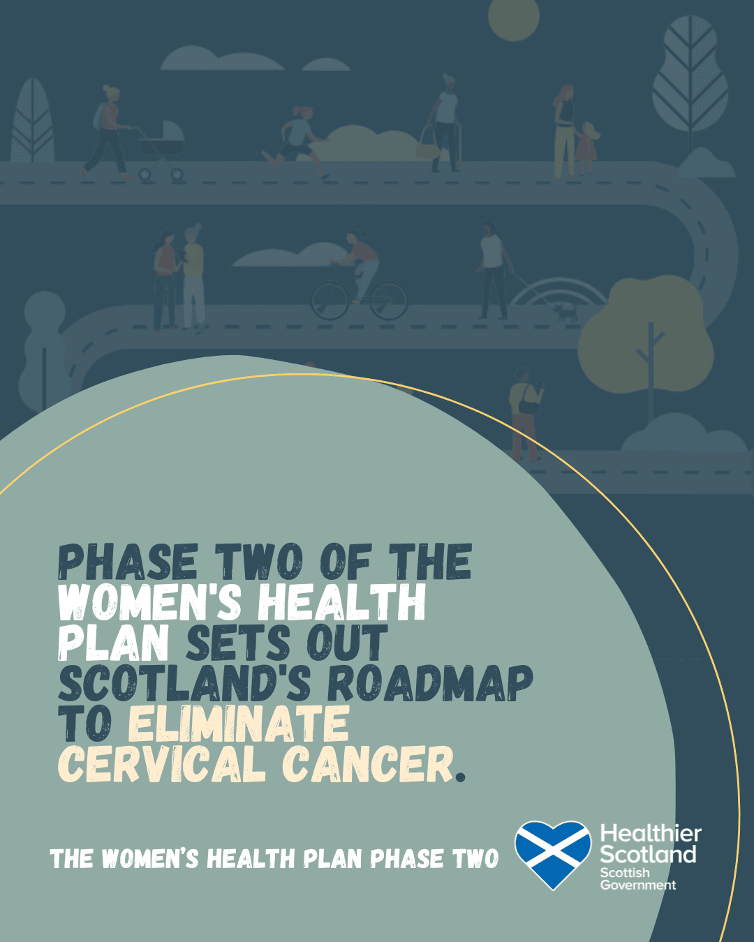 Women's Health Plan Phase Two - Social Static Image 3 - Cervical Cancer Elimination - 1080 x1350px