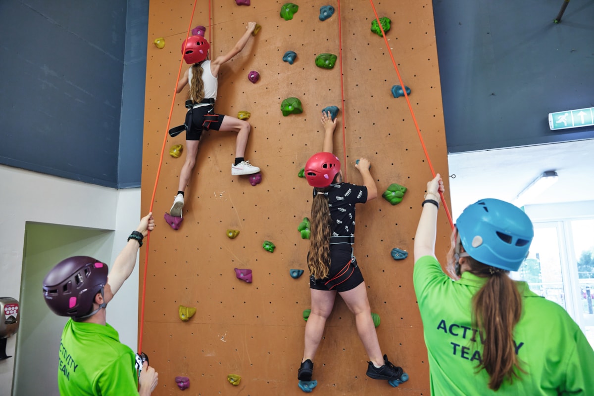 Climbing wall, Blue Dolphin