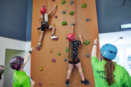 Climbing wall, Blue Dolphin