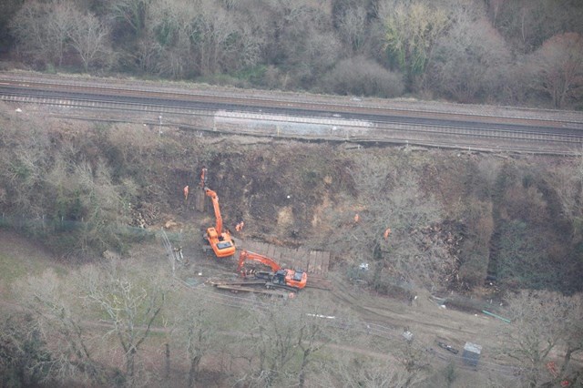 Wivelsfield 2: Embankment stabilisation at Wivelsfield