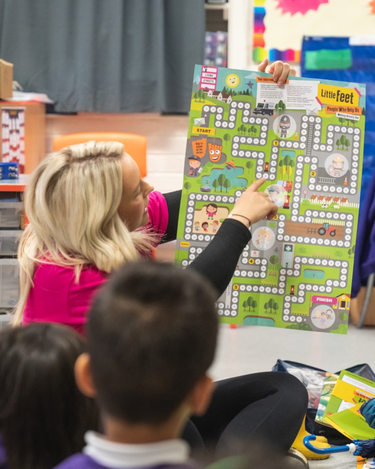 Supporting Little Feet to get walking