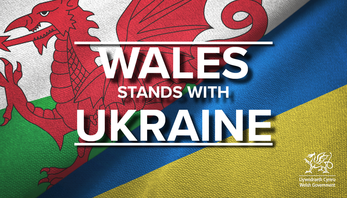 Wales stands with Ukraine ENGLISH