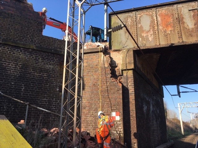 Worston Lane bridge repairs 1