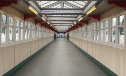 Footbridge - Nottingham Station 1 