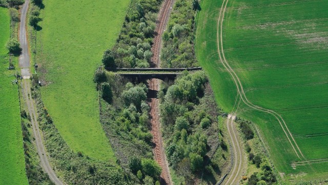 Rail works to inform project development for Fife and Clackmannanshire: Aerial 1-4