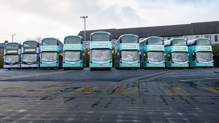 First Aberdeen's Hydrogen Double Decker fleet