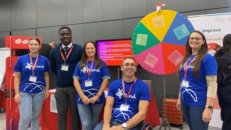 E.ON marks half a million pounds raised for Mind as mental health pressures continue to rise across the UK