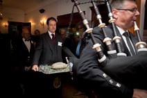 Haggis on the menu in Canada: 9-19