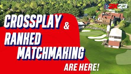 PGA TOUR 2K23 Ranked Matchmaking Crossplay