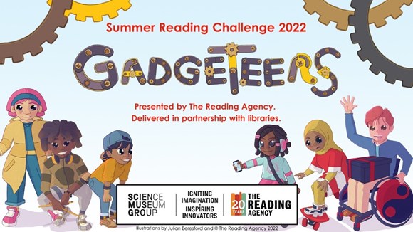 ‘Gadgeteers’ Summer Reading Challenge at Bexley Libraries: Summer Reading Challenge 2022