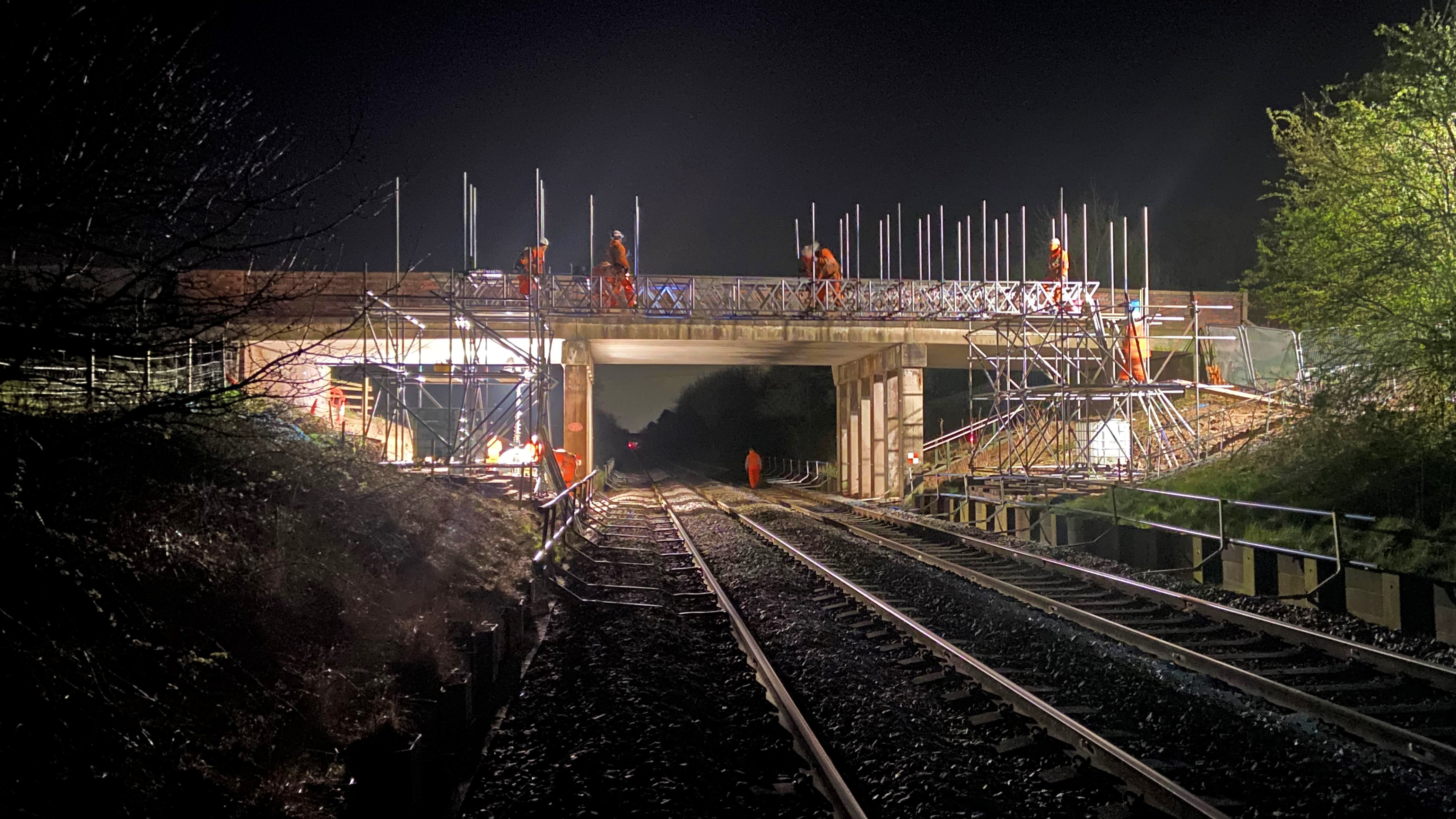 Road closes next month for multi million pound railway bridge